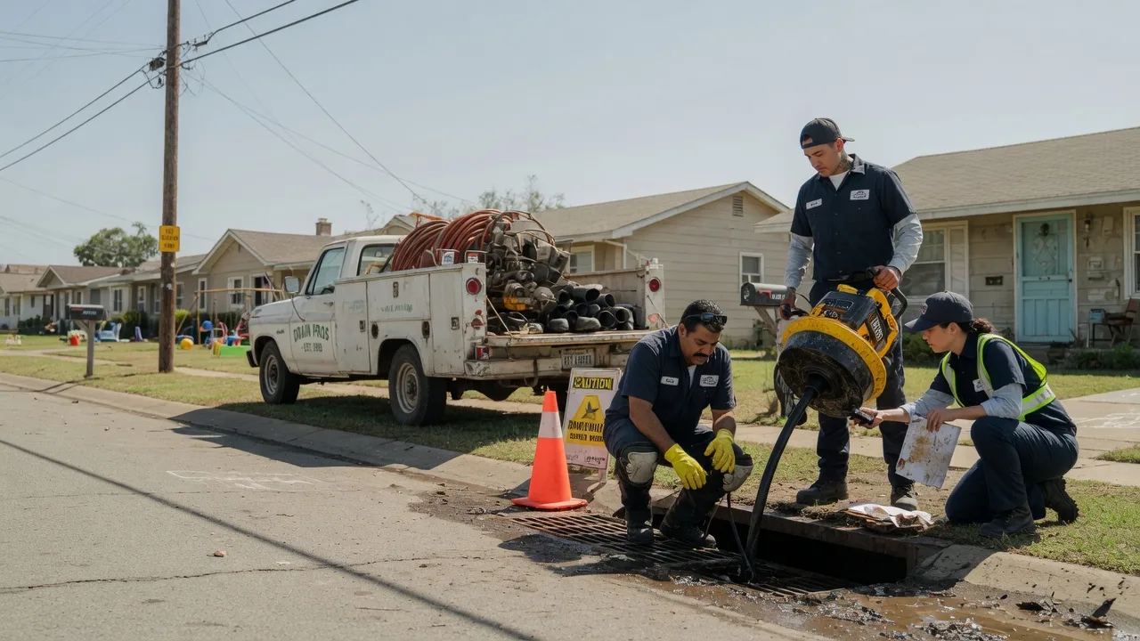 Drain Cleaning in Gustine, TX near me
